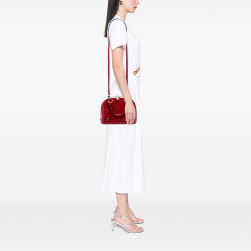 Alma Handbag Monogram Vernis BB