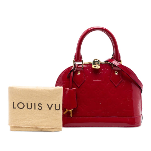 Alma Handbag Monogram Vernis BB
