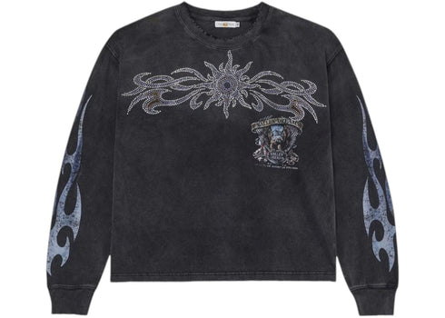 Vale Forever Valley Bling Long-Sleeve Tee Black