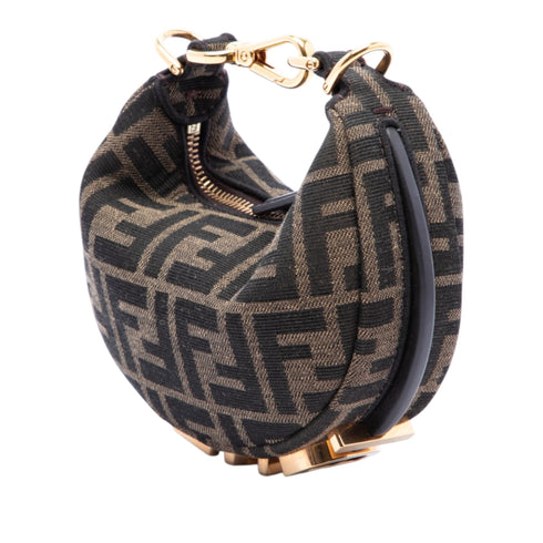 Fendigraphy Bag Zucca Canvas Mini