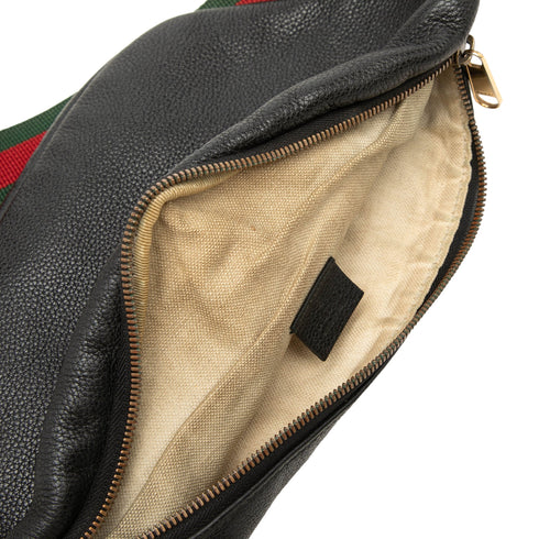 Logo Belt Bag Printed Leather Medium