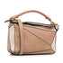Puzzle Bag Leather and Suede Small