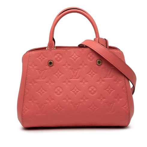 Montaigne Handbag Monogram Empreinte Leather BB