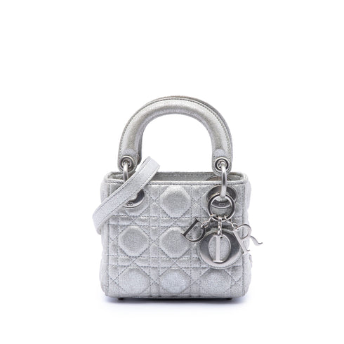 Lady Dior Bag Cannage Quilt Lambskin Mini