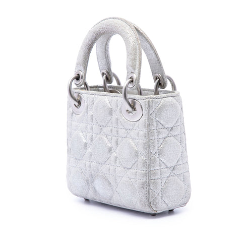 Lady Dior Bag Cannage Quilt Lambskin Mini