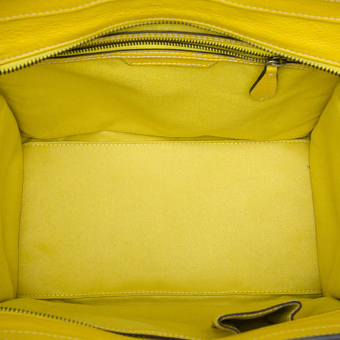 Luggage Bag Grainy Leather Mini