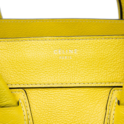Luggage Bag Grainy Leather Mini