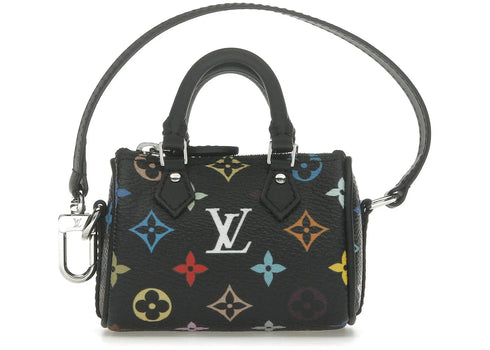 Louis Vuitton x Takashi Murakami Micro Speedy Monogram Multicolor Black Multicolored