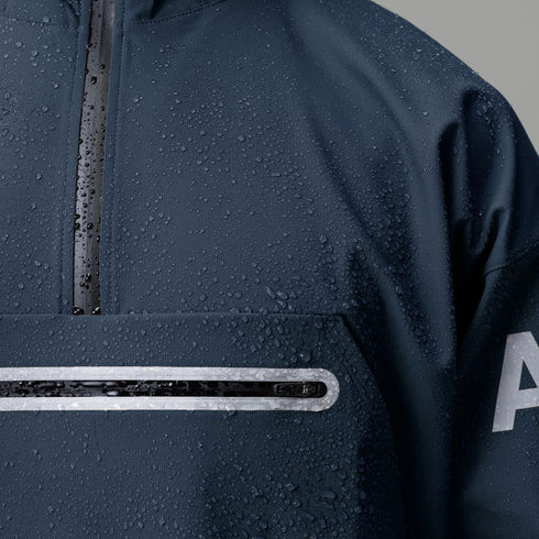 0717. Weather-Ready Anorak Jacket - Navy