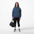0920. Tech Essential™ Distressed Hoodie - Faded Navy