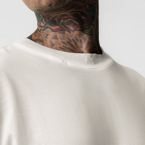 0797. Tech Essential™ Relaxed Tee - Faded Stone