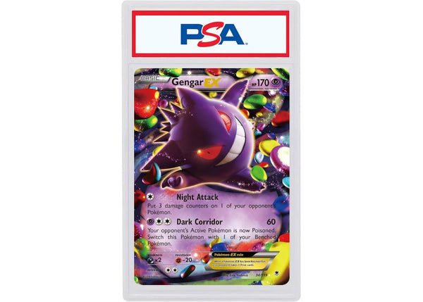 2014 Pokemon XY Phantom Forces 34 Gengar ex (PSA Graded)