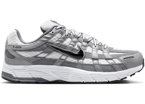 Nike P-6000 White Metallic Cool Grey Black