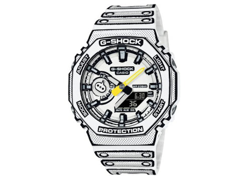 Casio G-Shock Manga Edition Classic White GA-2100MNG-7AJR