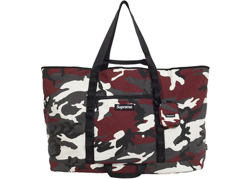 Supreme X-Large Tote Bag + Utility Pouch Red Camo