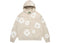 Denim Tears Cotton Wreath Zip Hoodie Cream