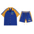 Rhude T-shirt Coconut Alphabet Beach Embroidery Short Sleeve Shirt Shorts