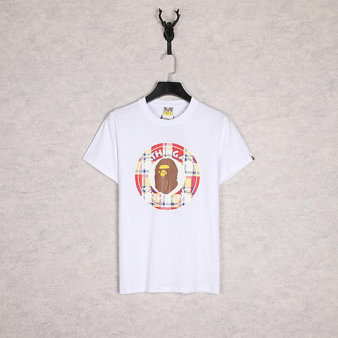 Bathing Ape T-Shirt Summer Ape Head Shark Daily Casual Short Sleeve T-shirt