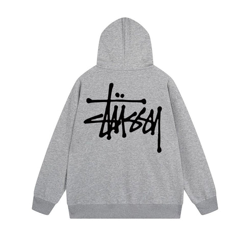 Stussy Hoodie Zip Cardigan Hooded Sweater