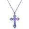Spectrum Cross Necklace