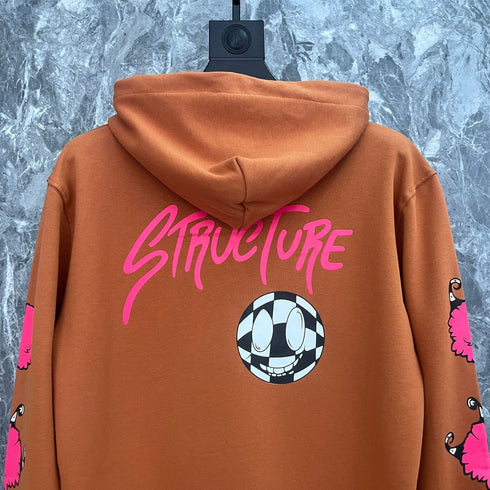 Chrome Heart Hoodie Chrome Hearts Autumn/Winter Croix blue matty graffiti embroidered sweater