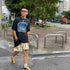 Rhude T-shirt Micro Label Letter Retro Printed Short Sleeve T-shirt