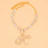 VVS JEWELRY ICY CUSTOM LETTER Tennis ANKLET