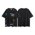 Gallery Dept T-shitrs Splash Ink Hip Hop Trend plus Size Short Sleeve