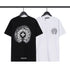 Chrome Heart T Shirts Sanskrit cross logo short-sleeved men's T-shirt
