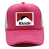 Rhude Hat Vintage Breathable Shade Baseball Cap