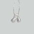 VVS Jewelry™ Chubby Bubble Initial Letter Necklace