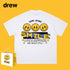 Drew T-shirts Short Sleeve T-shirt Alphabet Graffiti Print