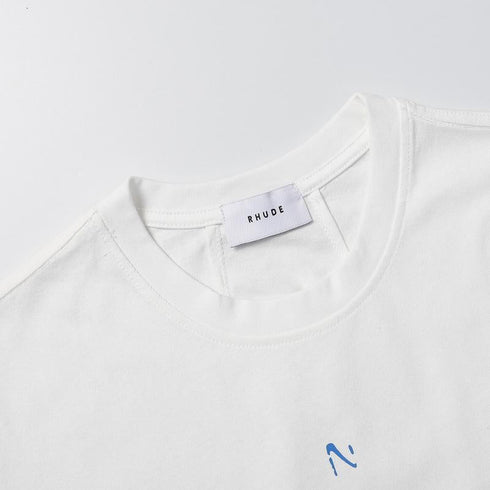 Rhude T-shirt Leopard Print Short Sleeve T-shirt