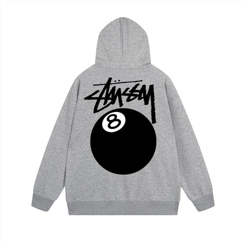 Stussy Hoodie Zip Cardigan Hooded Sweater