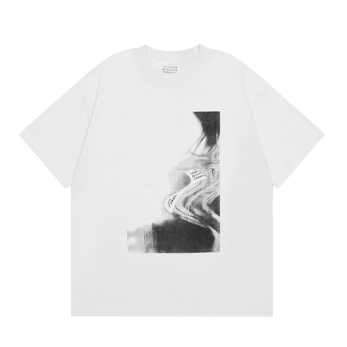 Maison Margiela T-shirt Crew Neck Loose Short Sleeve T-shirt