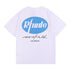 Rhude T-shirt Micro Eagle Letter Print Short Sleeve T-shirt