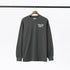 Gallery Dept T-shitrs Vintage Letter Print round Neck Long Sleeve T-shirt