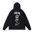 Stussy Hoodie Fall/Winter Fleece Hooded Sweater