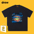 Drew T-shirts Face Graffiti Printing