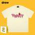 Drew T-shirts Short Sleeve English Printed T-shirt