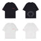 Chrome Heart T Shirts Chrome Hearts Sanskrit Horseshoe Pattern Short Sleeve T-Shirt