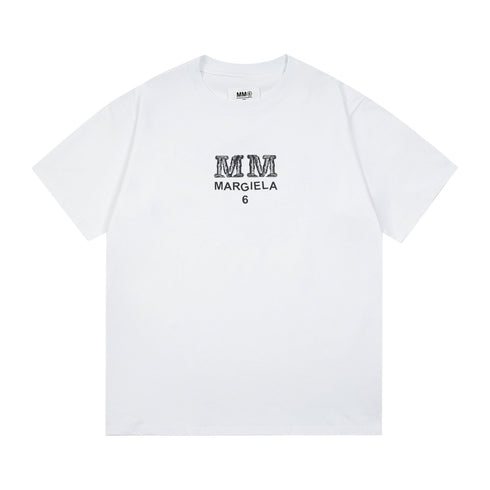 Maison Margiela T-shirt Crew Neck Loose Short Sleeve T-shirt