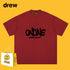 Drew T-shirts Cotton Short Sleeve Fashion Brand Printing