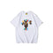Bathing Ape T-Shirt Summer Colorful Letters Little Monkey T-shirt Half-Sleeved Casual Short Sleeve