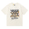 Gallery Dept T-shitrs Gilding Design Double Yarn Cotton Short Sleeve