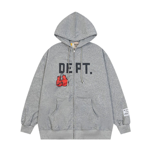 Gallery Dept Hoodie Loose Casual Cardigan Hoodie