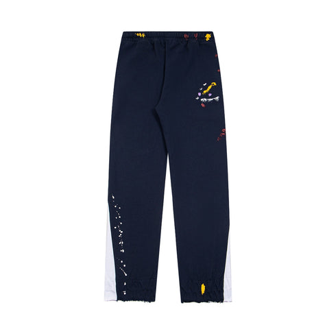 Gallery Dept Sweatpants Hand-painted splashed ink alphabet casual trousers