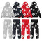 Denim Tears Outfit:Hoodie/Sweatpants (Separate Purchase Options) Loose Hooded Sweatshirt Casual Sweatpants