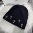 Chrome Heart Beanie Knitted Hat Autumn Winter