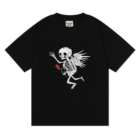 Gallery Dept T-shitrs Angel Skull Wings Rose
